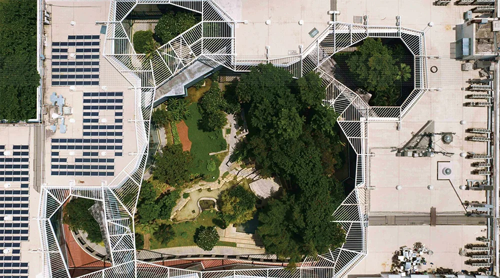 Mahindra Research Valley Chennai Top View Image Mahindra Research Valley Chennai Top View Photo