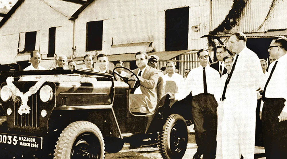 Late Mr. Keshub Mahindra with Colleagues 1965 Image Late Mr. Keshub Mahindra with Colleagues 1965 Photo