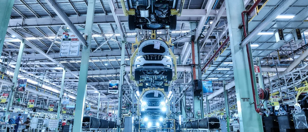 Mahindra Car Production Assembly Desktop View Image
