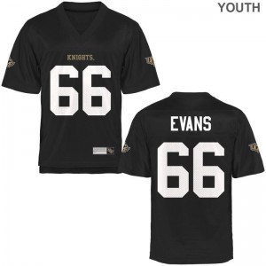 Black Aaron Evans Jerseys Youth XL University of Central Florida Limited Kids