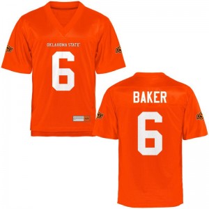 Adrian Baker OSU Cowboys Jersey XXXL Limited Orange Mens