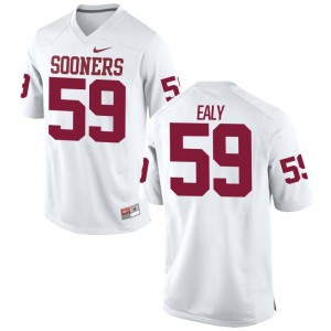 Adrian Ealy Limited Jersey Men Football OU White Jersey