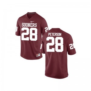 OU Sooners Youth Limited Red Adrian Peterson Jerseys Small