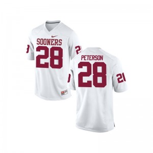 Adrian Peterson Sooners Jersey Medium White Youth Limited