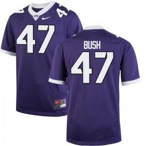 Texas Christian Alex Bush Jersey XL Purple Limited Men