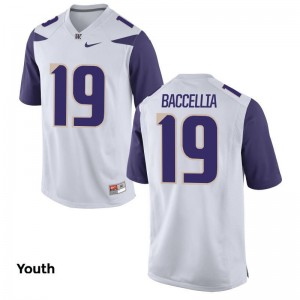 Andre Baccellia For Kids Jersey S-XL Limited White Washington Huskies