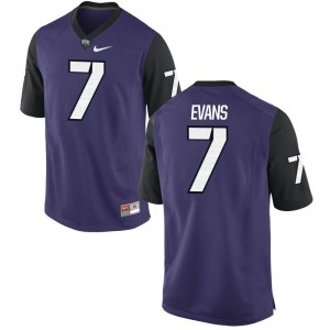 Arico Evans Texas Christian Limited Mens Jerseys - Purple Black