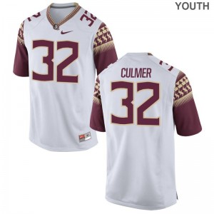 Array Culmer Seminoles Jersey Youth Small Limited For Kids White