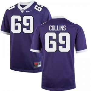 Texas Christian University Jerseys Youth X Large Aviante Collins Youth Limited - Purple