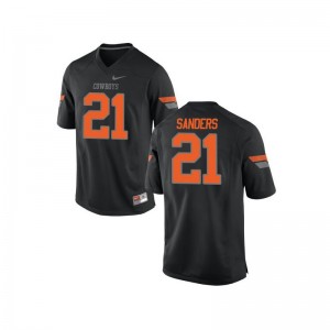 Oklahoma State Barry Sanders Youth(Kids) Limited Embroidery Jersey Black