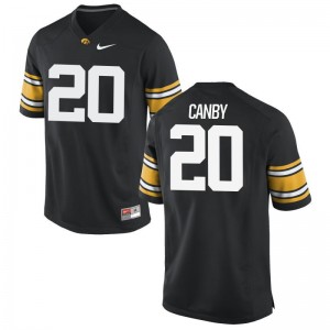 For Kids Ben Canby Jersey Large Iowa Black Limited