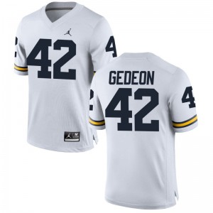 Ben Gedeon Michigan Wolverines Jersey Mens XXL Limited For Men - Jordan White