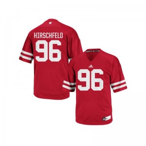 Billy Hirschfeld Wisconsin Badgers Jerseys XL Red Replica Men