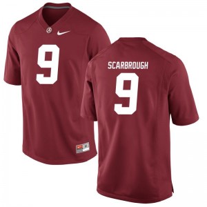 Bo Scarbrough Bama Jerseys Mens Large Red Limited For Men