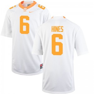 Brandon Hines Tennessee Men Jersey White Official Limited Jersey
