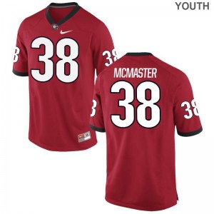 UGA Bulldogs Brandon McMaster For Kids Limited College Jerseys Red