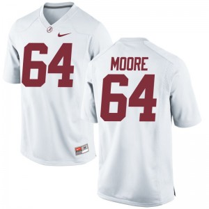 Brandon Moore Mens Jersey Men XL Limited White University of Alabama