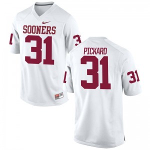 OU Braxton Pickard Limited For Men Embroidery Jersey - White