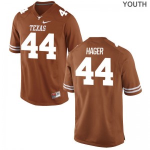 University of Texas Jerseys Youth XL Breckyn Hager Limited Youth(Kids) - Orange