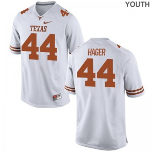 Texas Longhorns Breckyn Hager Jersey S-XL Limited White For Kids