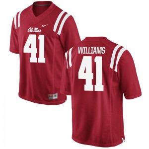 Limited Brenden Williams Jersey Men Small Ole Miss Men - Red