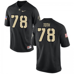 United States Military Academy Brett Toth Limited For Men Jerseys - Black