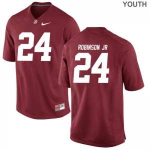 Brian Robinson Jr. Bama Jersey Youth Limited Red Alumni