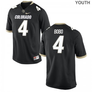Bryce Bobo Youth(Kids) Jerseys XL Colorado Black Limited