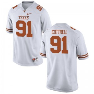 XX Large Texas Longhorns Bryce Cottrell Jersey Men Limited White Jersey