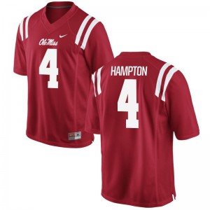 Limited Red C.J. Hampton Jerseys Large Mens Ole Miss