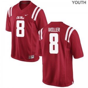 Ole Miss Rebels Limited C.J. Miller For Kids Jersey XL - Red