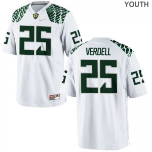 UO CJ Verdell Jersey S-XL Limited For Kids White