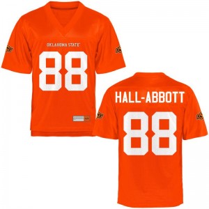 Caleb Hall-Abbott For Men Orange Jerseys XX Large OSU Cowboys Limited