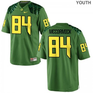 Apple Green Limited Cam McCormick Jerseys Youth Large For Kids Oregon Ducks