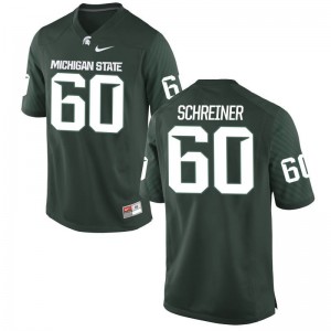 Casey Schreiner Spartans Jerseys XL Men Limited Green