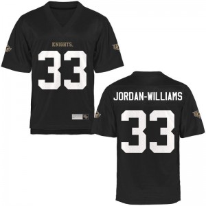 Cedric Jordan-Williams Men UCF Knights Jersey Black Limited Stitched Jersey
