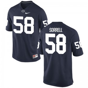Penn State Nittany Lions Chance Sorrell Jerseys Youth Small Navy Limited Youth(Kids)