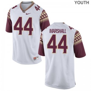 Chandler Marshall Kids Jerseys Youth Small Limited Florida State Seminoles - White