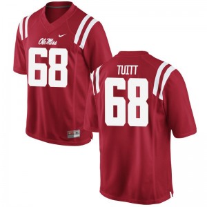 Ole Miss Chandler Tuitt Limited Jerseys Red Mens