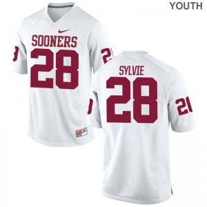 OU Sooners Chanse Sylvie Youth(Kids) Limited Stitched Jerseys White