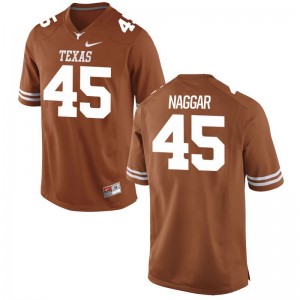 Texas Longhorns Chris Naggar For Men Limited Orange Stitched Jersey
