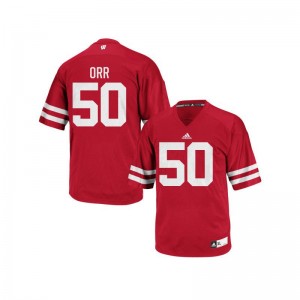 University of Wisconsin Chris Orr Jersey Men Small Authentic For Men Jersey Men Small - Red