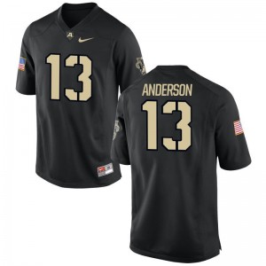 Black Christian Anderson Jerseys S-3XL United States Military Academy Limited For Men