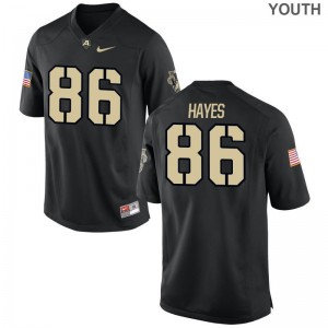 United States Military Academy Christian Hayes Jerseys S-XL Black Limited Youth(Kids)