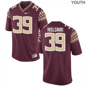 Florida State Claudio Williams Jerseys Youth XL Limited Youth(Kids) - Garnet