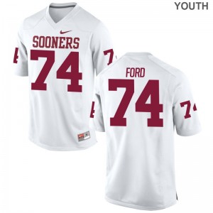 Cody Ford Limited Jersey Youth Oklahoma White Jersey