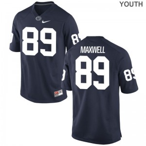 Nittany Lions Limited Navy Kids Colton Maxwell Jerseys Youth Large