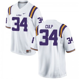 Connor Culp Men Jersey Large White Limited LSU