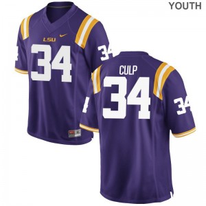 Tigers Jersey Youth XL Connor Culp Youth(Kids) Limited - Purple