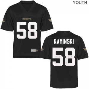 Connor Kaminski Jerseys Youth XL Kids UCF Knights Limited - Black